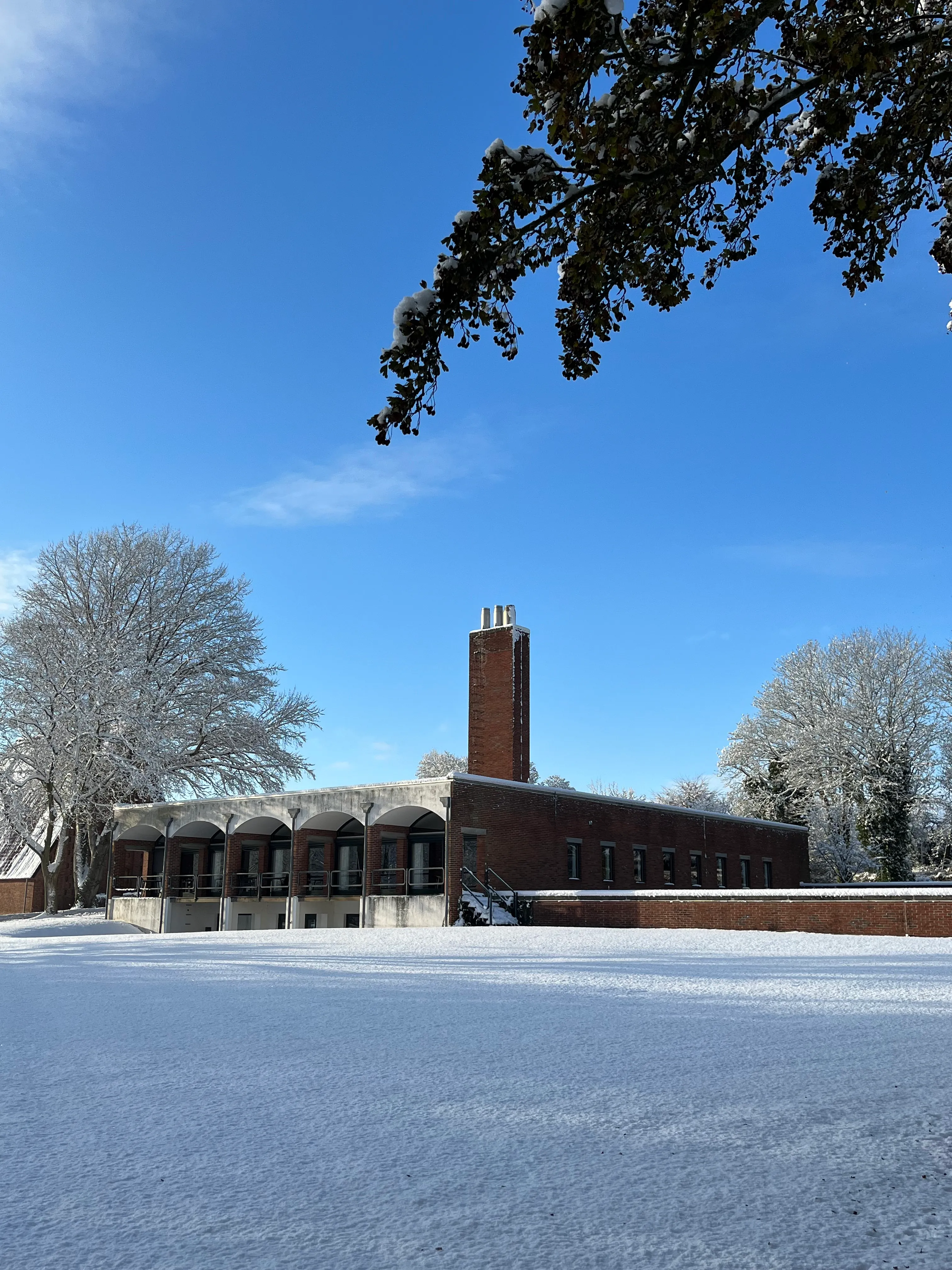 Motiv fra kirkegården